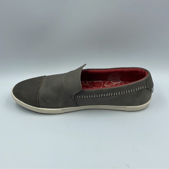 Olukai Alohi Leather Slip On Loafers Comfort Flats - Picture 6 of 10